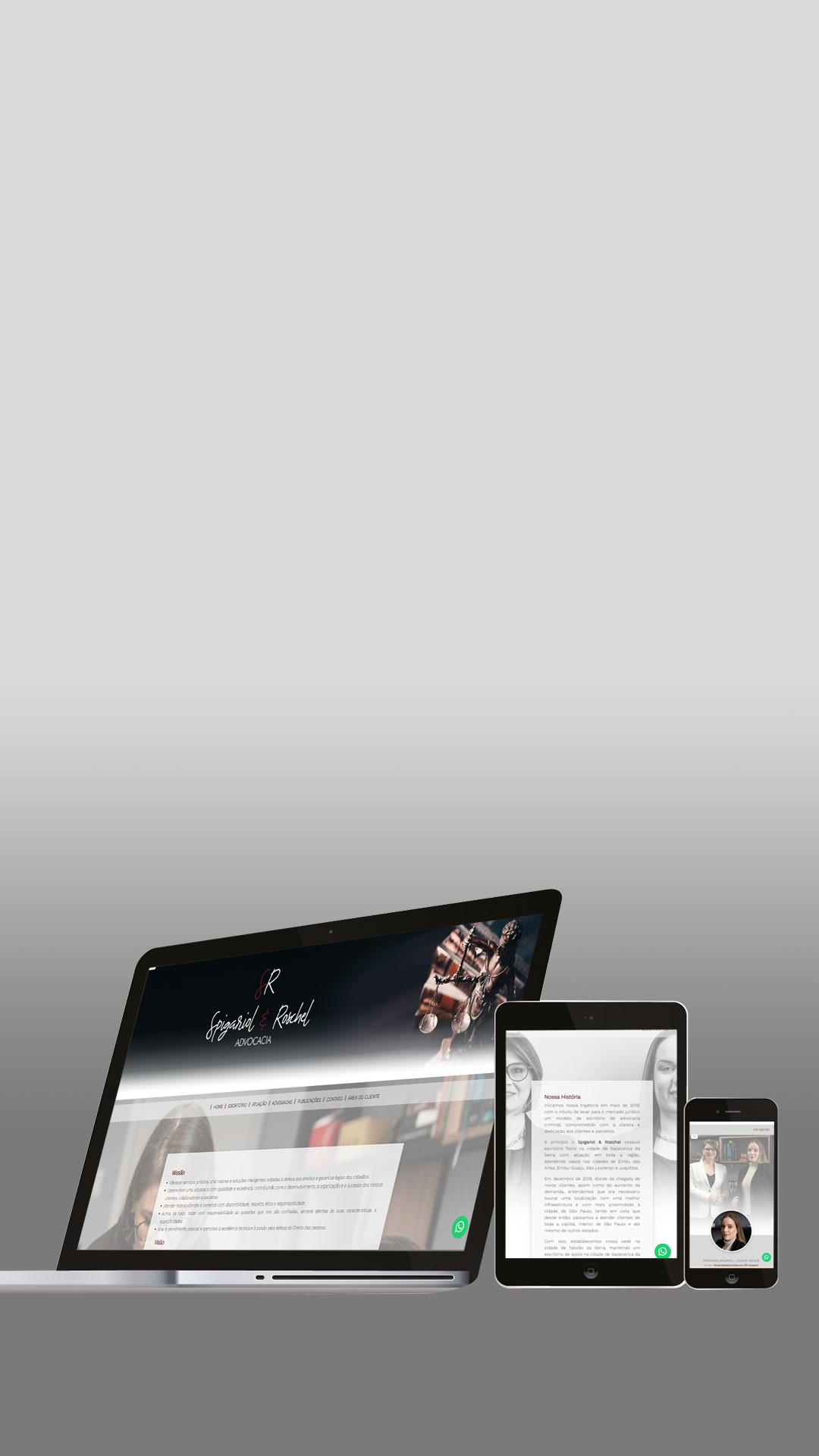 Website: Advocacia SR