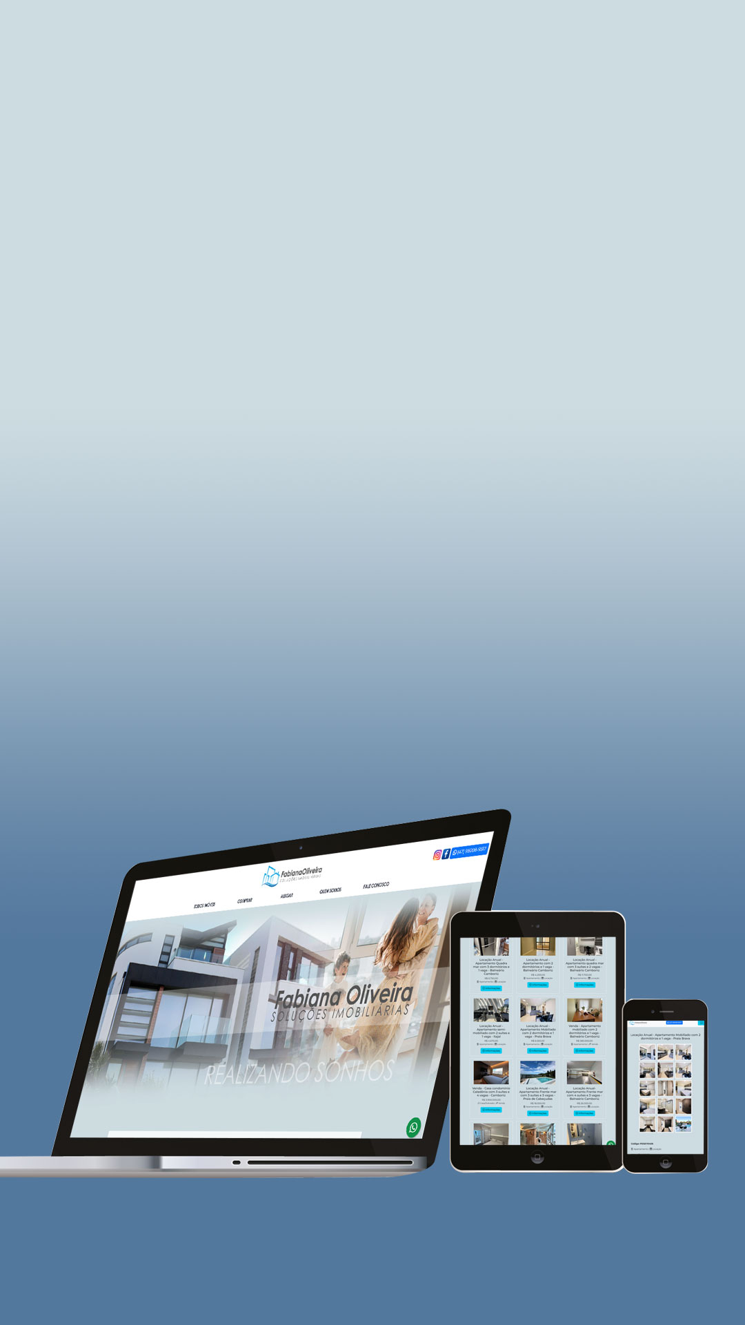 Website: Imóveis Fabiana